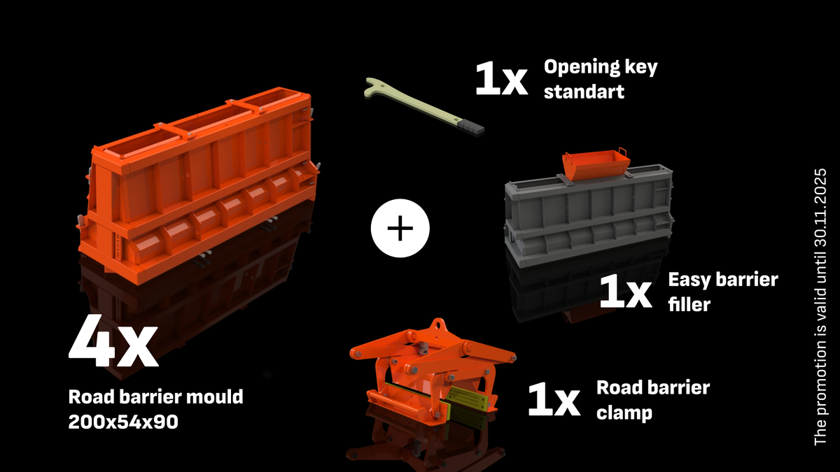 3A Block Global leader for concrete block moulds